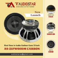 Audiostar AS21SW60DM 21 inch Carbon Cone 3300 watts rms Subwoofer