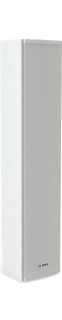 Bosch LA2-UM40-L-IN Metal Column Speaker, 40W, White