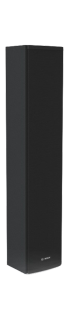 Bosch LA2-UM30-D-IN Metal Column Speaker, 30W, Black