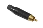 Amphenol RCA Male Black