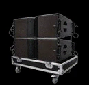 Clarion JMK Array 210 1000W RMS (Pair) with Flight Case