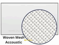 Cressida 100 inch diagonal 16:9 Ratio Ultra Slim Fixed Frame with Woven Acoustic Transparent Fabric Projection screen