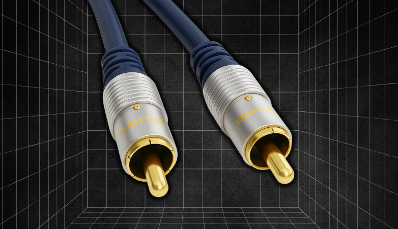 Mycon Link RCP010 OFC Subwoofer Interconnects of 1m