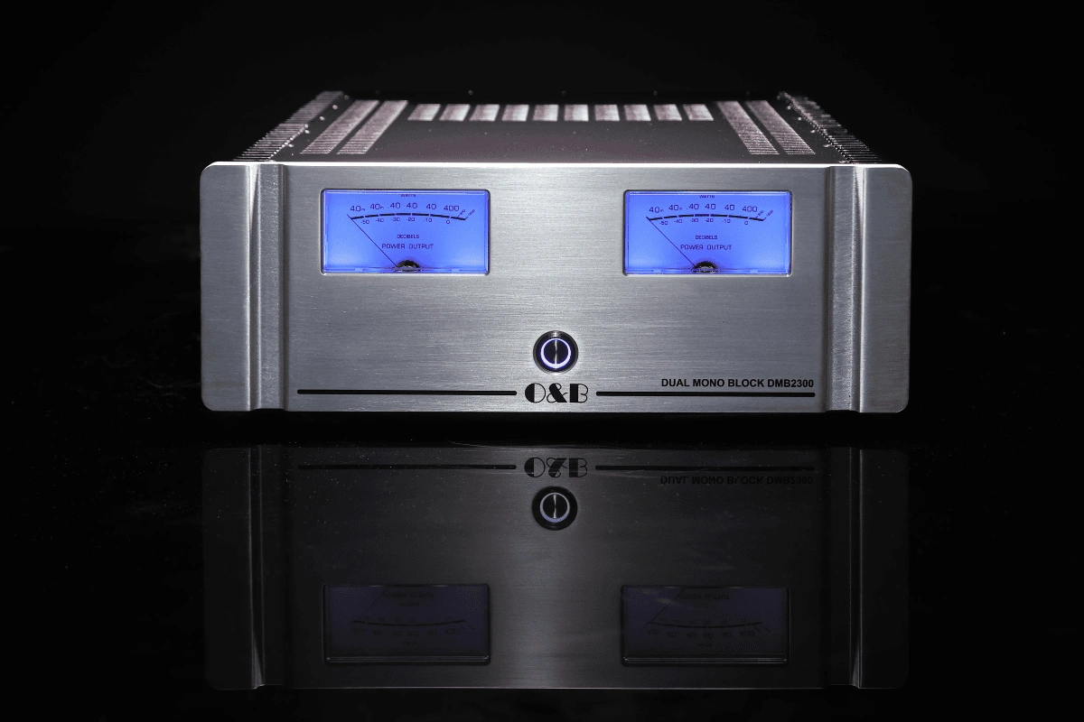 O&B DMB2300 2 Channel Dual Monoblock Power Amplifier