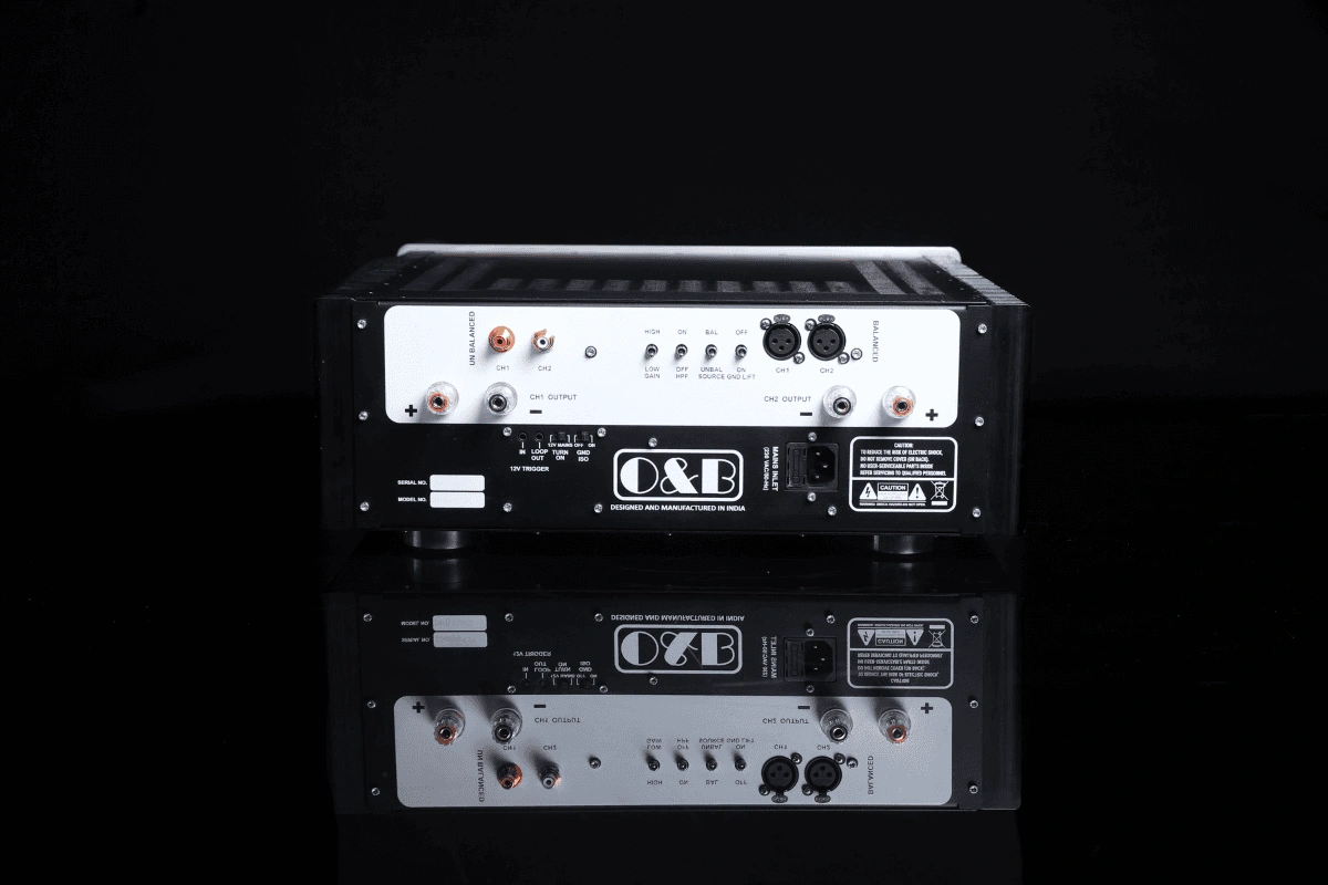 O&B DMB2300 2 Channel Dual Monoblock Power Amplifier - Image 2