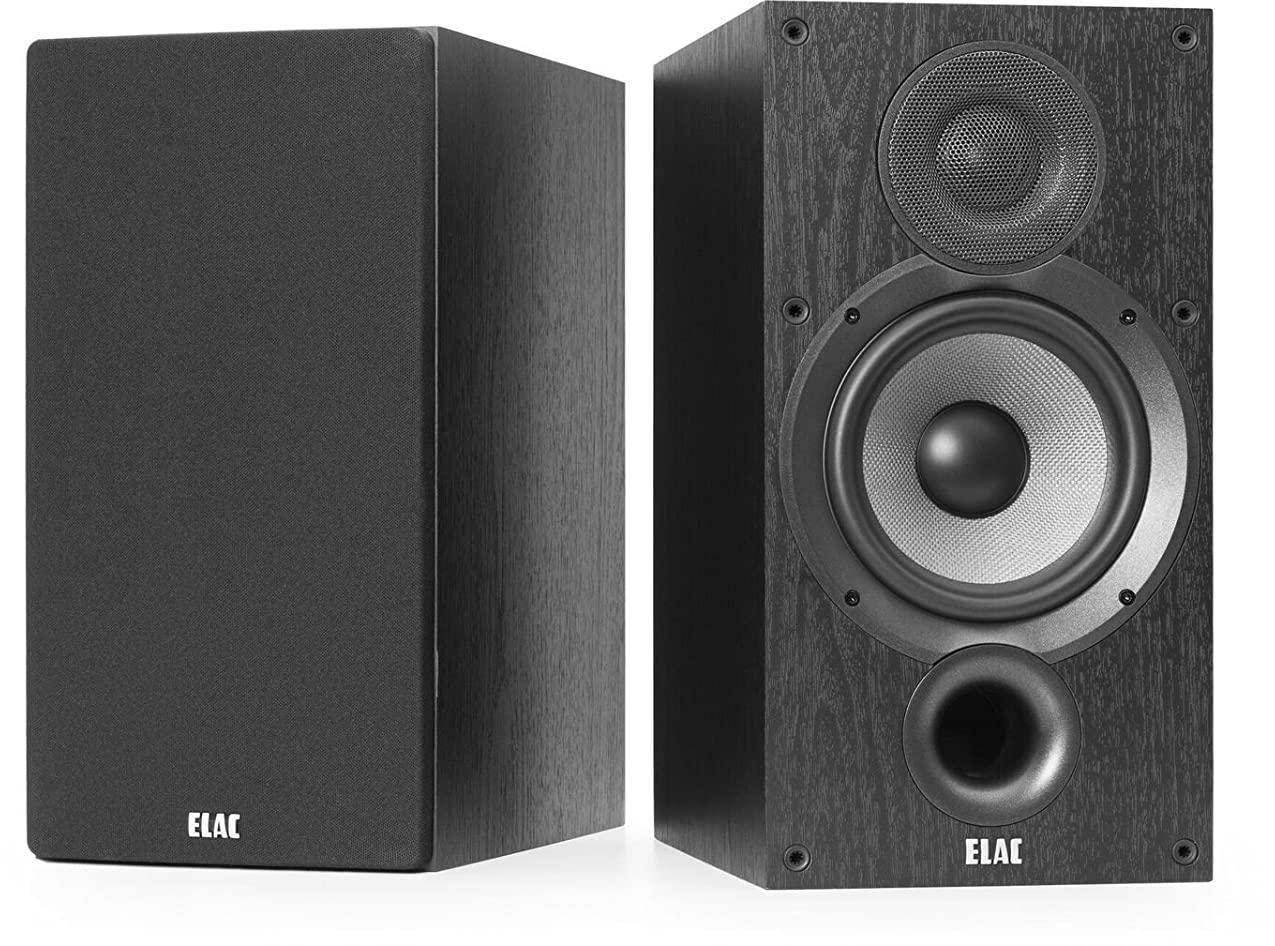 Elac Debut B5.2 Bookshelf Speakers- Black Pair