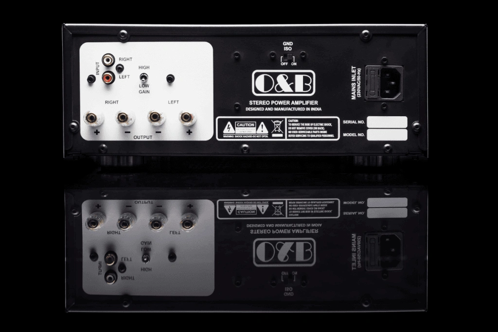 O&B HCA300 Stereo Amplifier - Image 2