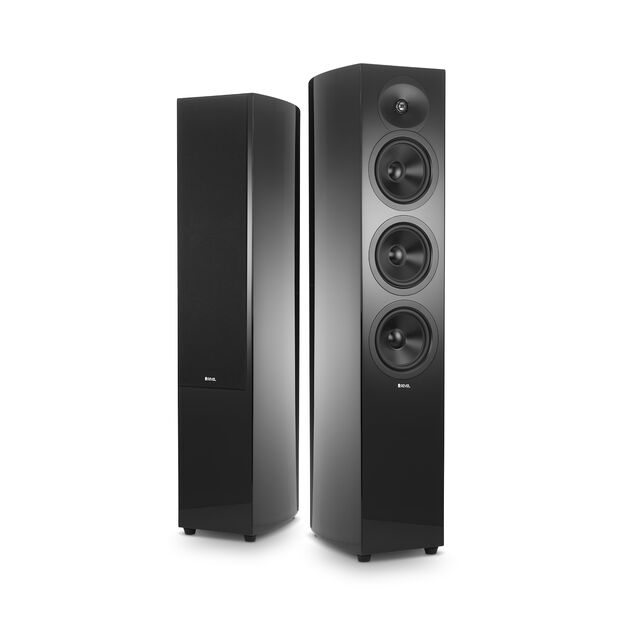 Revel F35BK 2 1/2-way Triple 5.25" Floorstanding Loudspeaker (Pair)